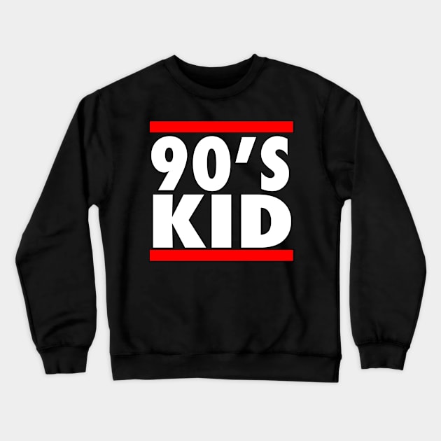 90s Kid Crewneck Sweatshirt by fromherotozero